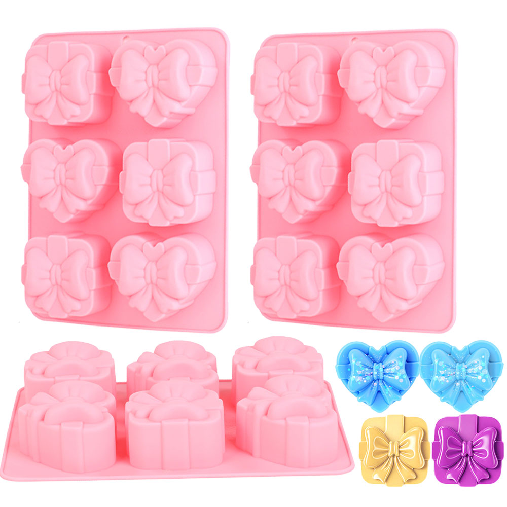 Candle Supplies In Bulk - Силиконовая форма в форме квадратного сердца,