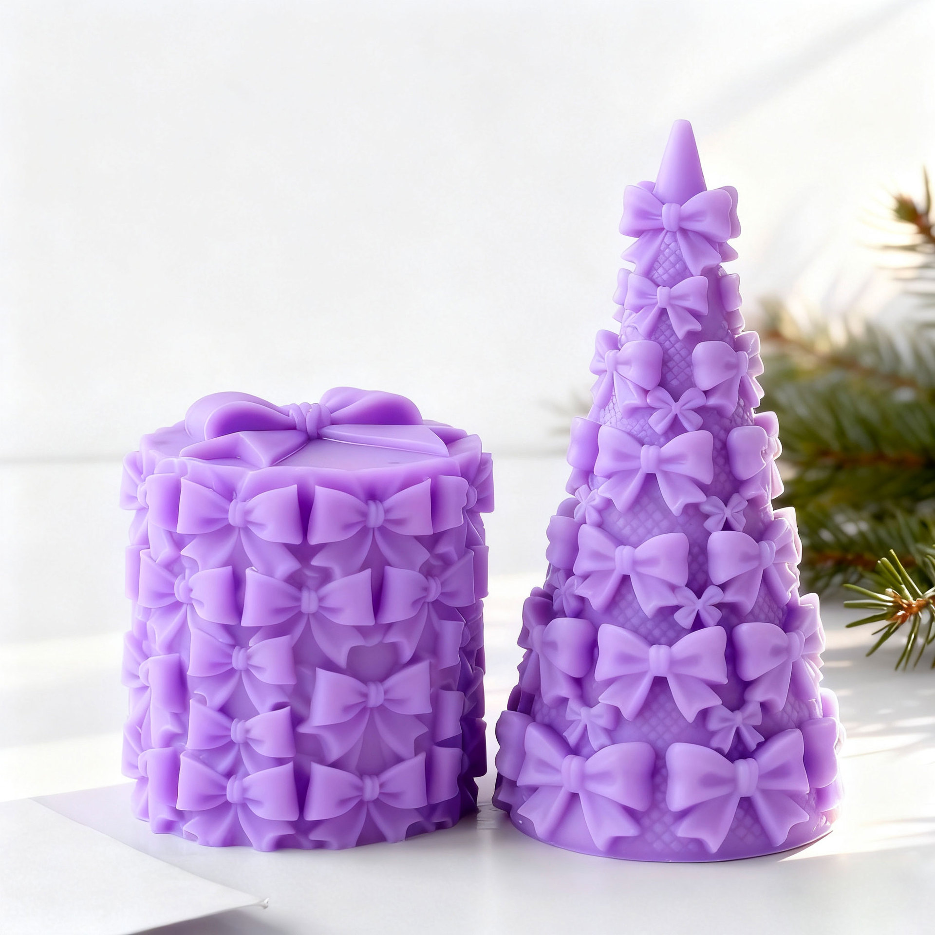 Candle Supplies In Bulk - 3D галстук-бабочка для рождественской елки, подарочная