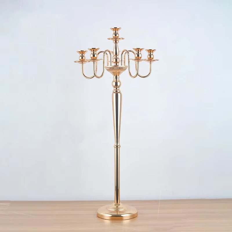 Candle Supplies Europe - Современный напольный подсвечник из серебристого металла