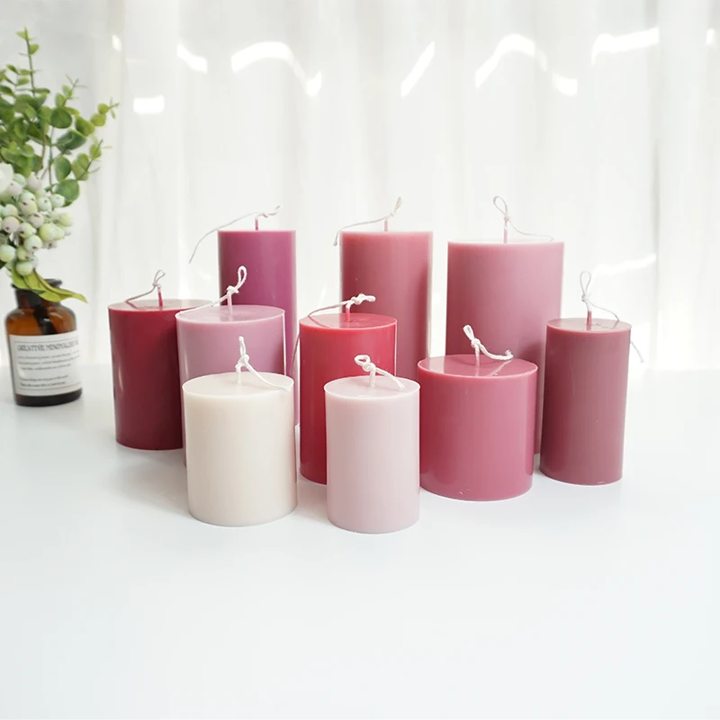 Candle Making Supplies Jars - Большая цилиндрическая форма для свечей с