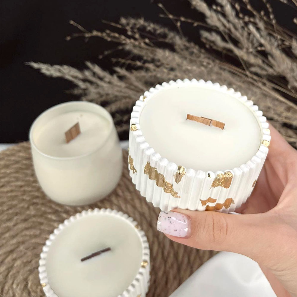 Candle Making Supplies Jars - Бетонная банка для свечей, силиконовая форма,