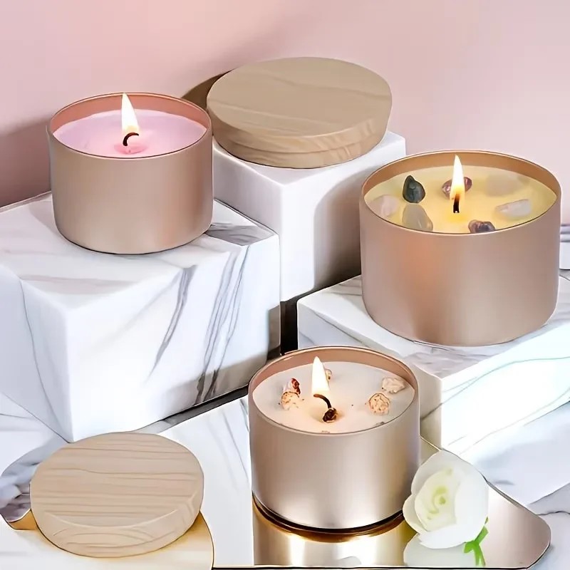 Candle Making Supplies Jars - 2026 высококачественные металлические контейнеры для свечей