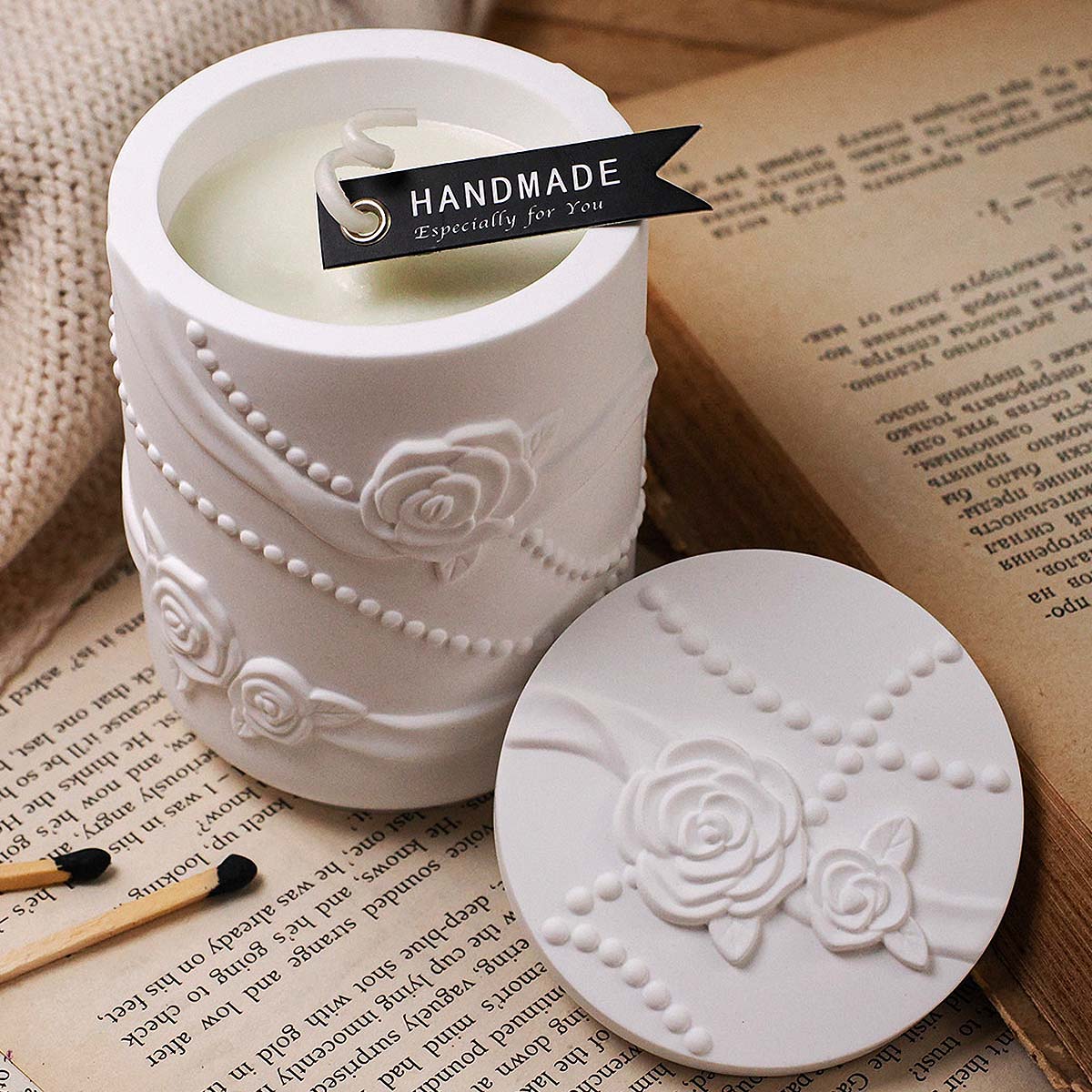 Бетонная банка для свечей в фо – обзор и цена Candle Making Supplies Jars