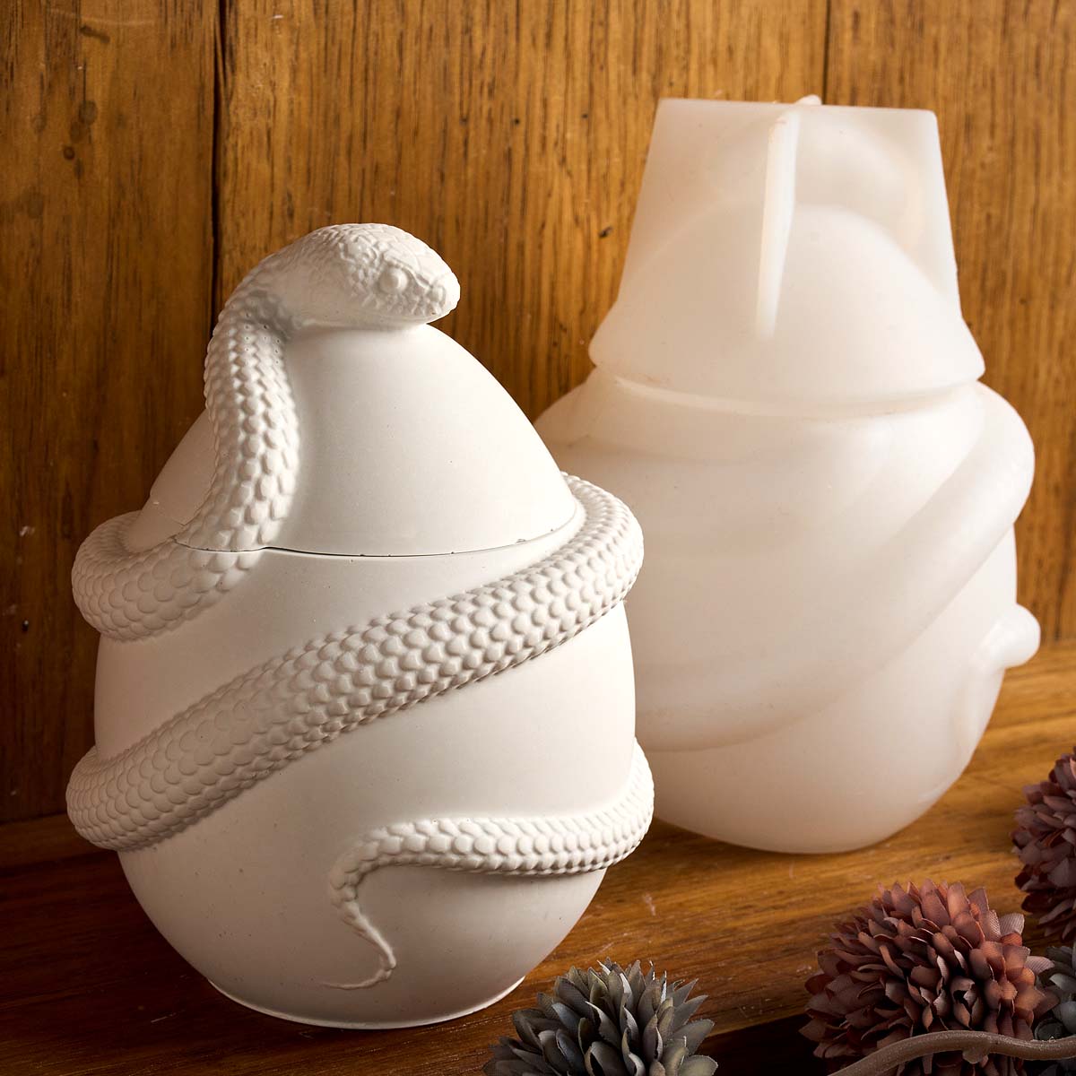Змеиное яйцо с крышкой, банка  – обзор и цена Candle Making Supplies Jars