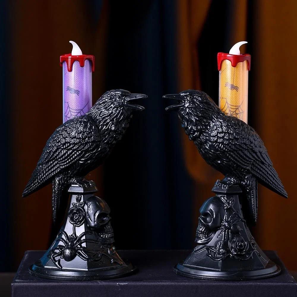 Статуя черной вороны, подсвечн – обзор и цена Candle Supplies Europe