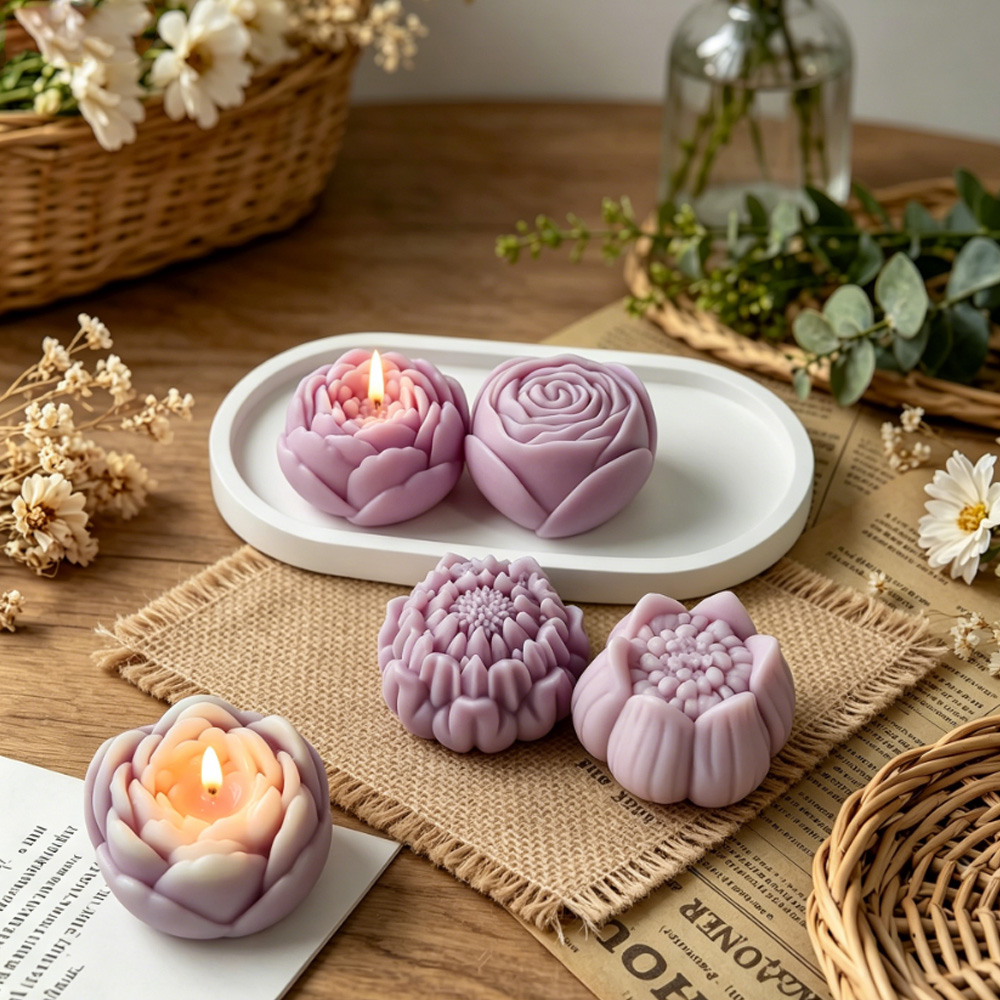 3D-форма из силикона для цвето – обзор и цена Candle Supplies In Bulk