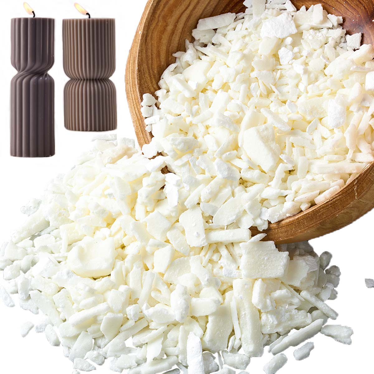 1 фунт чистого белого соевого  – обзор и цена Candle Supplies In Bulk