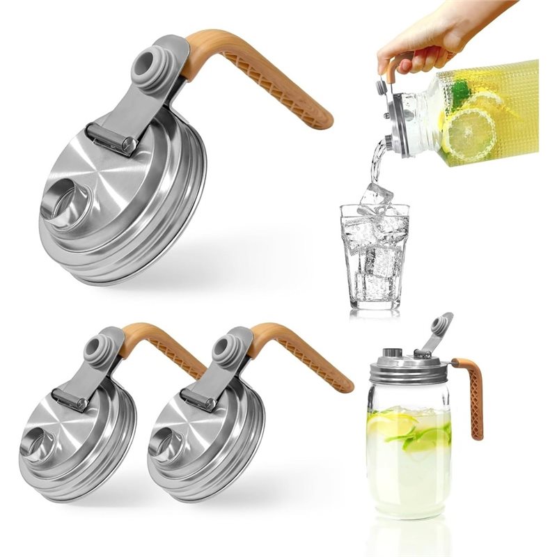 Набор из 3 крышек-лейок для ба – обзор и цена Pour Spout Pitcher