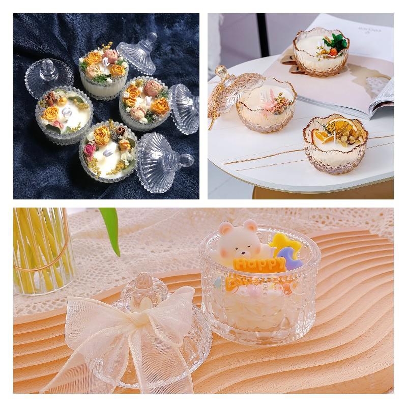 Французская стеклянная аромати – обзор и цена Candle Making Supplies Jars